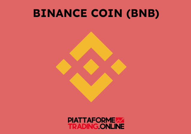 Binance Coin (BNB) è la principale criptomoneta sviluppata dalla piattaforma exchange Binance (qui per aprire un conto)