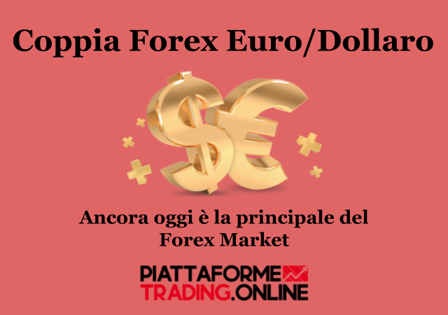 La coppia principale del mercato Forex è quella composta da EUR/USD