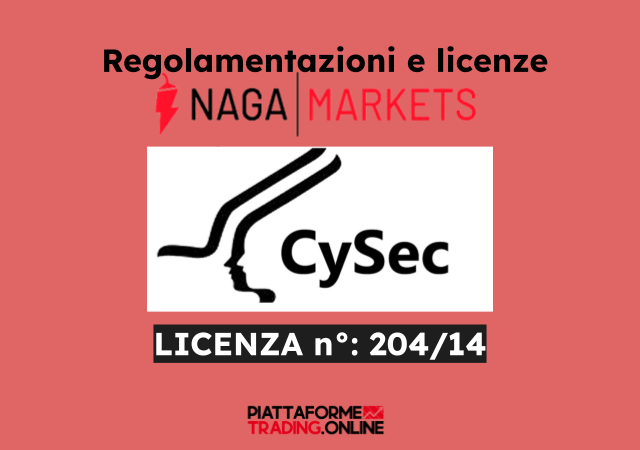 Licenza CySec a garantire l'affidabilità di Naga Markets per i trader europei